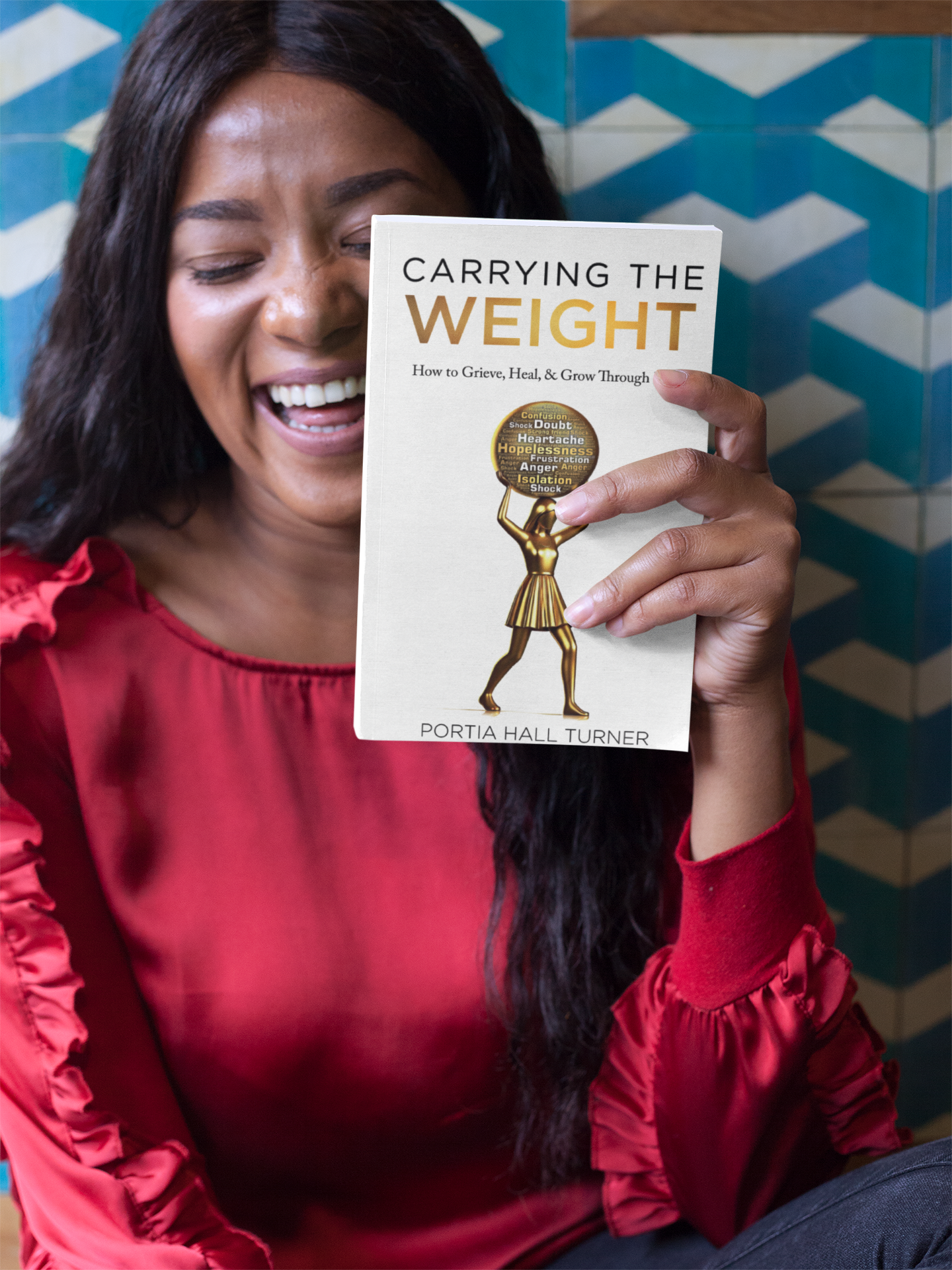 Carrying the Weight Book + Grief Journal + God Restored What Grief Tried To Steal Tee