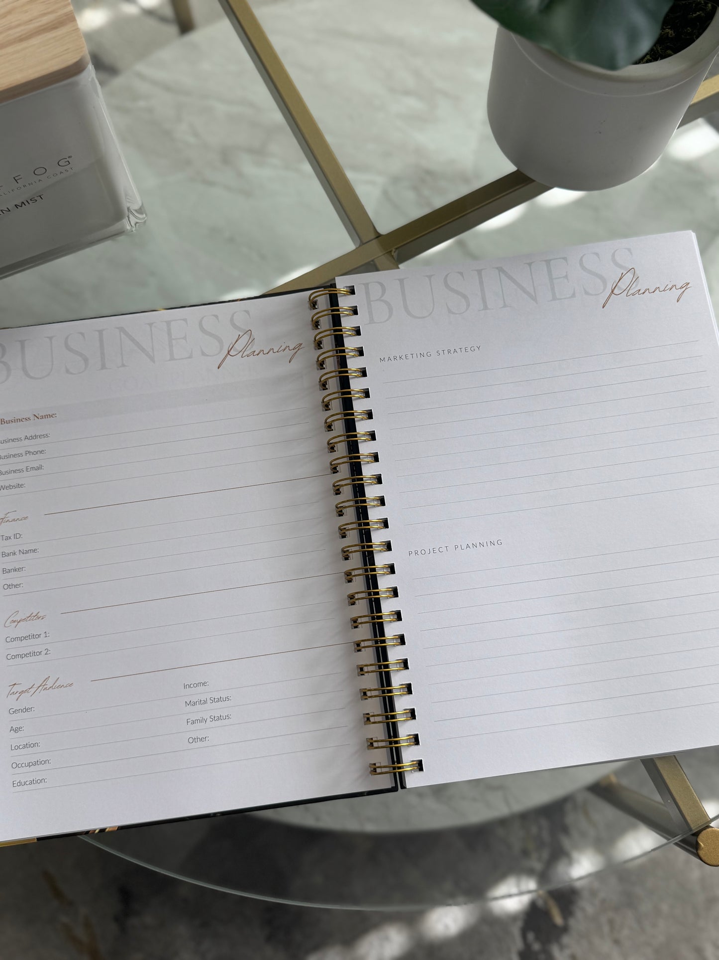 Undated Life And Business Planner