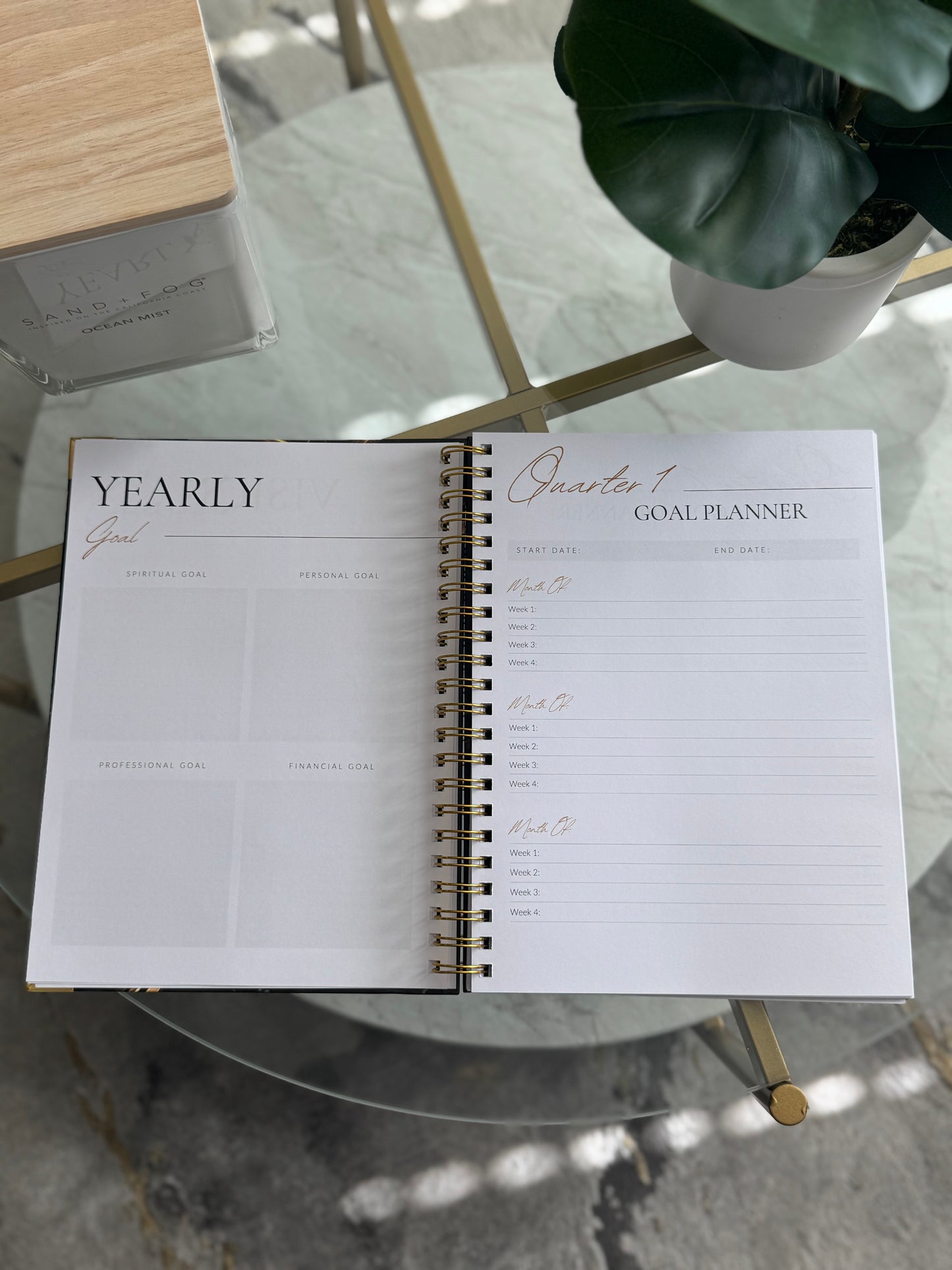 Undated Life And Business Planner
