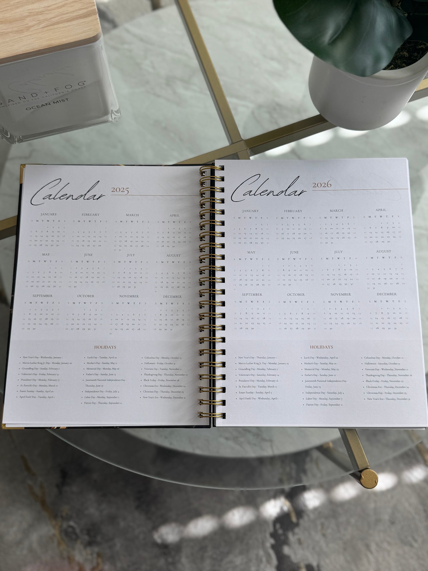 Undated Life And Business Planner