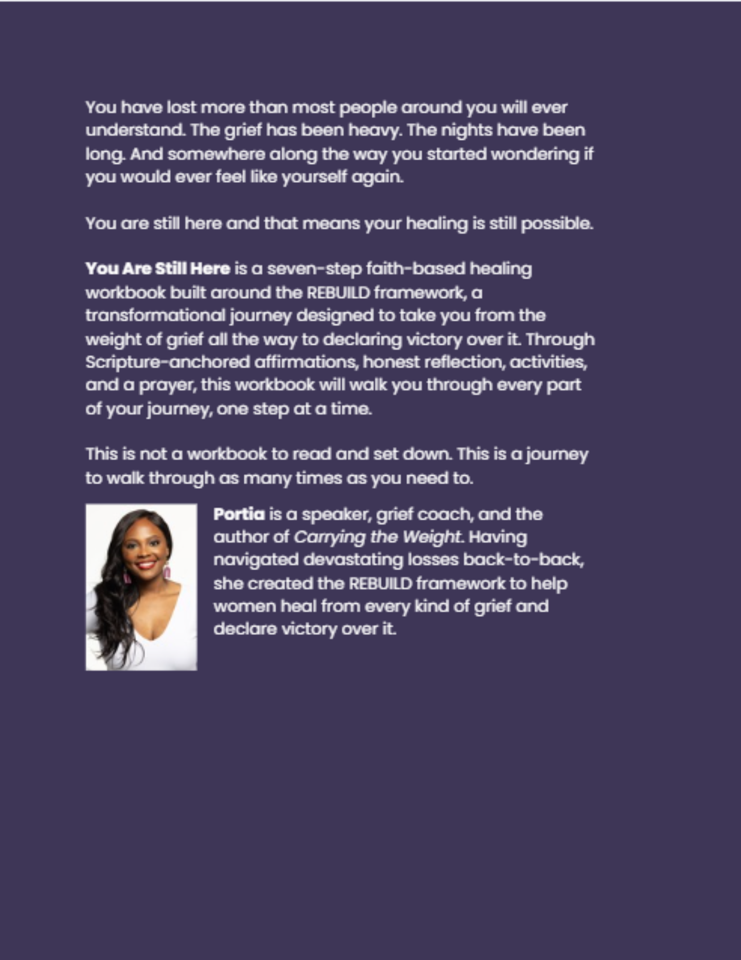 You Are Still Here| REBUILD Workbook